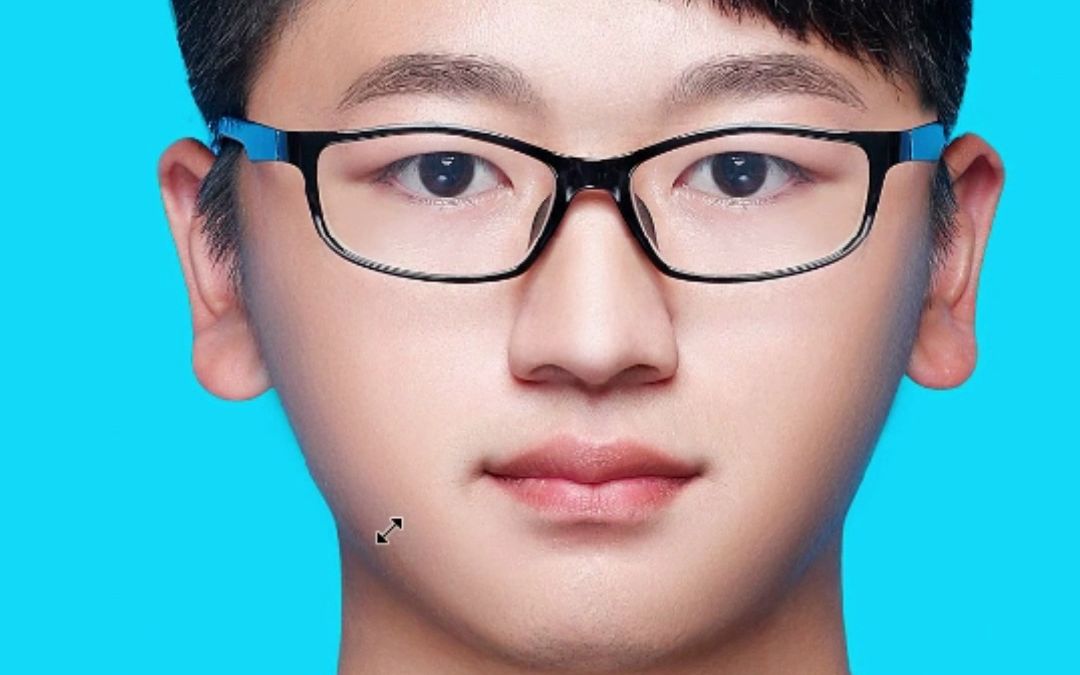 男士求职最美证件照