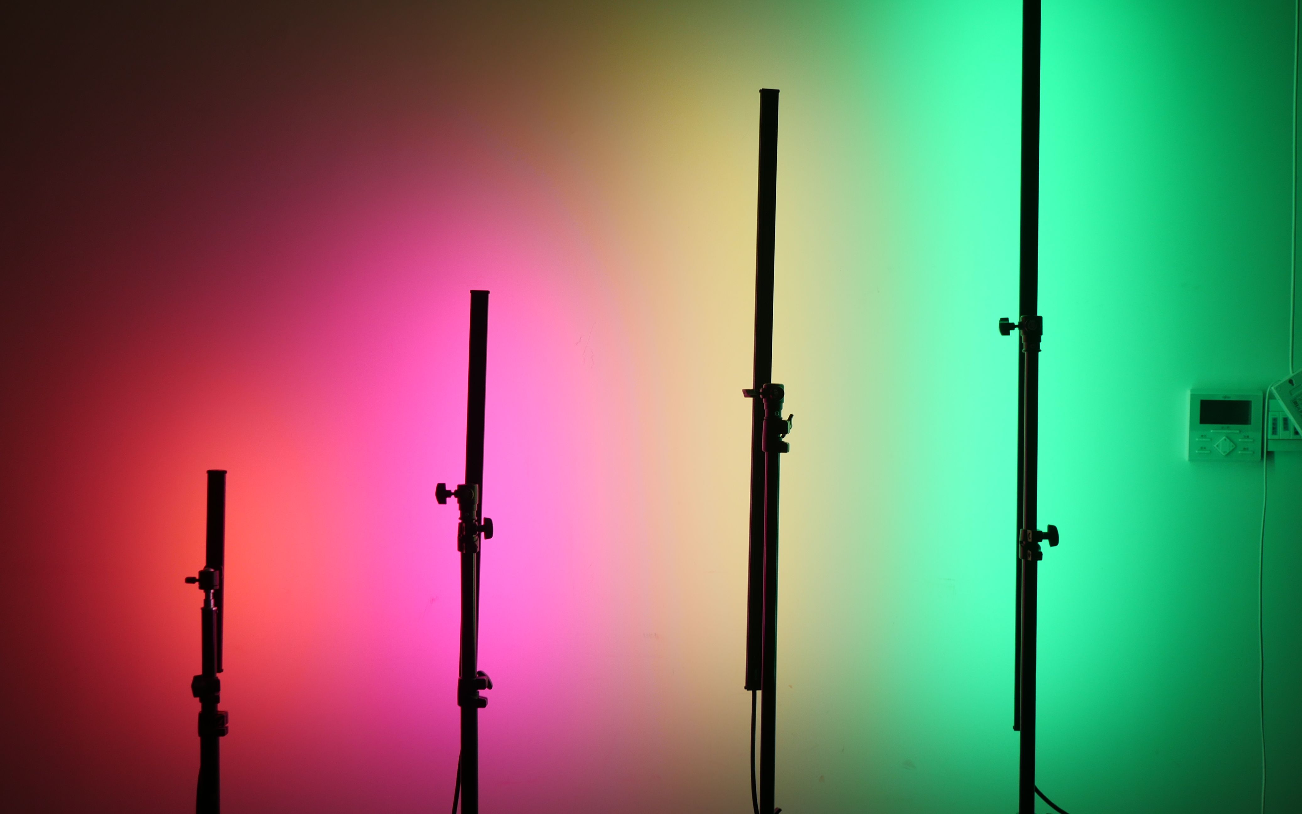 【产品演示】极细!自带可拆卸挡光板—凯梦rgbdt全彩管灯led补光灯棒