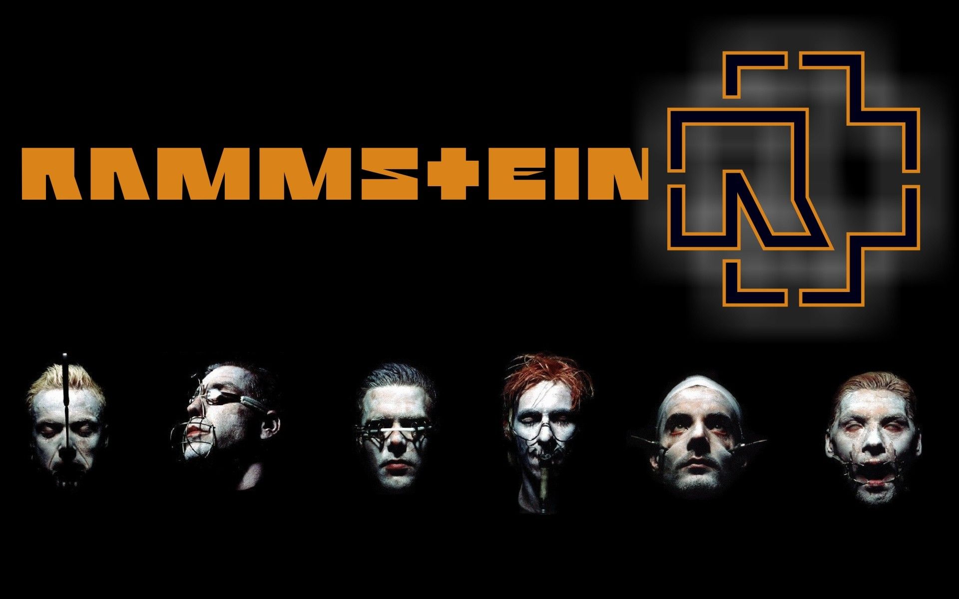 德国战车 rammstein 世界上最著名的工业重金属乐队 音乐风格包含了重