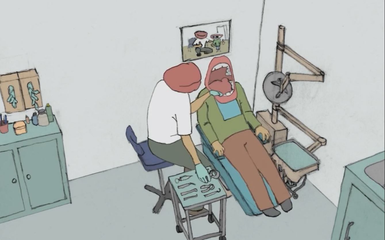 极具讽刺意义的动画短片庸医杀人不用刀用的是钳子