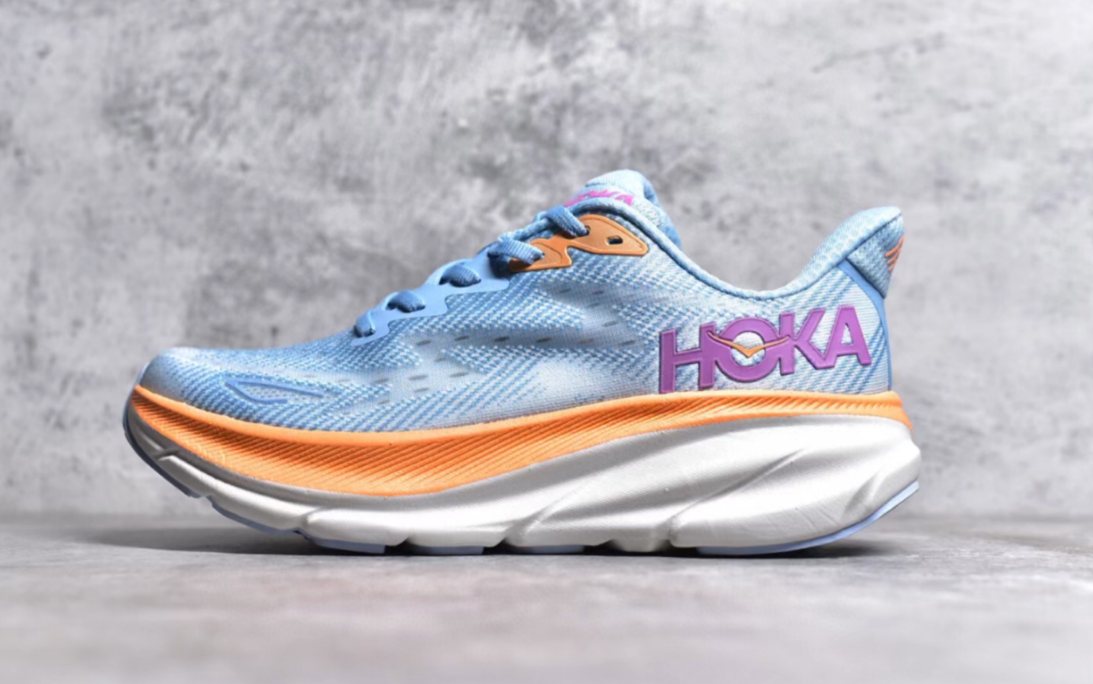 hoka one one clifton 9 克里夫顿九代网面缓震公路跑步鞋