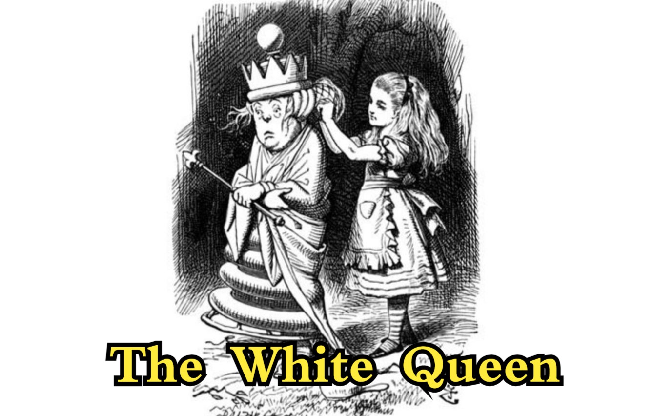 [图]牛津书虫系列3级跟读讲解-Through the Looking-Glass(爱丽丝镜中奇遇记)-⑤The White Queen