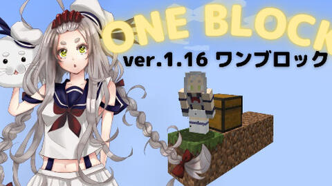 One Block Minecraft ワンブロックマインクラフト 最後のほうはこうなる エンドラ戦 哔哩哔哩