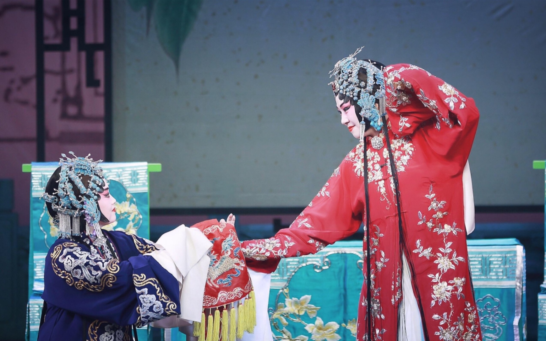 【锁麟囊】大团圆流水_哔哩哔哩_bilibili