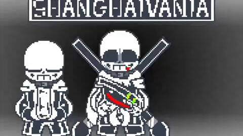 undertale hard mode sans fight by eden）全阶段过关（一阶段三药）_单机游戏热门视频