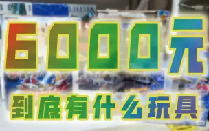 Video herunterladen: 【千元系列玩具 2期】6000元的玩具买了什么【牛健模玩】