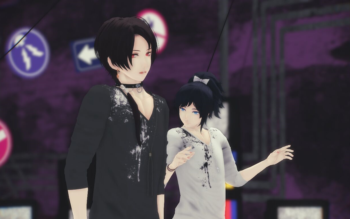 【mmd刀剑乱舞】7月6日是国际接吻日哦～【冲田组kiss me 爱してる】