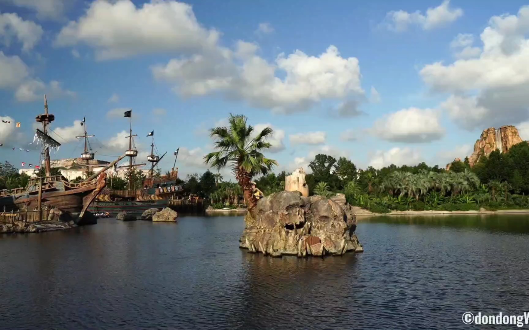 【上海迪士尼】宝藏湾骷髅岛·延时摄影