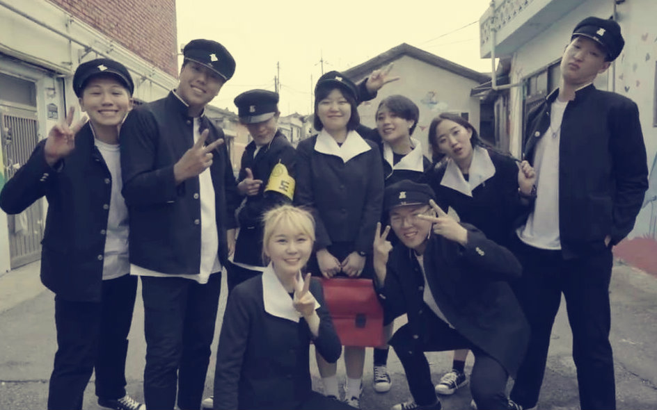 【八十年代搞笑复古风】学生装the stories舞团编舞emotions