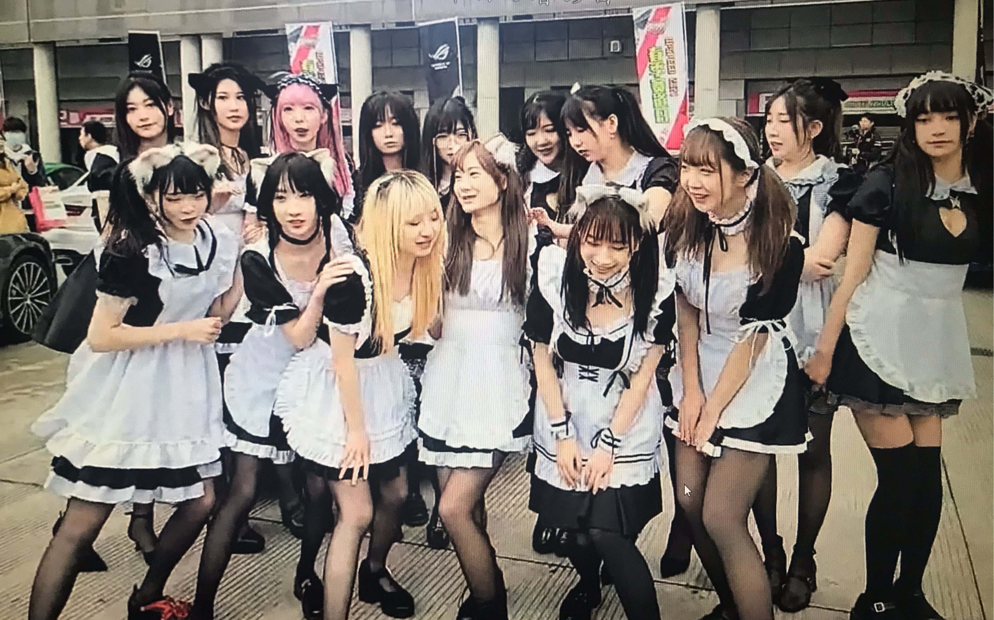 视角姬所有女仆团一波出动浙江赛车日这阵容
