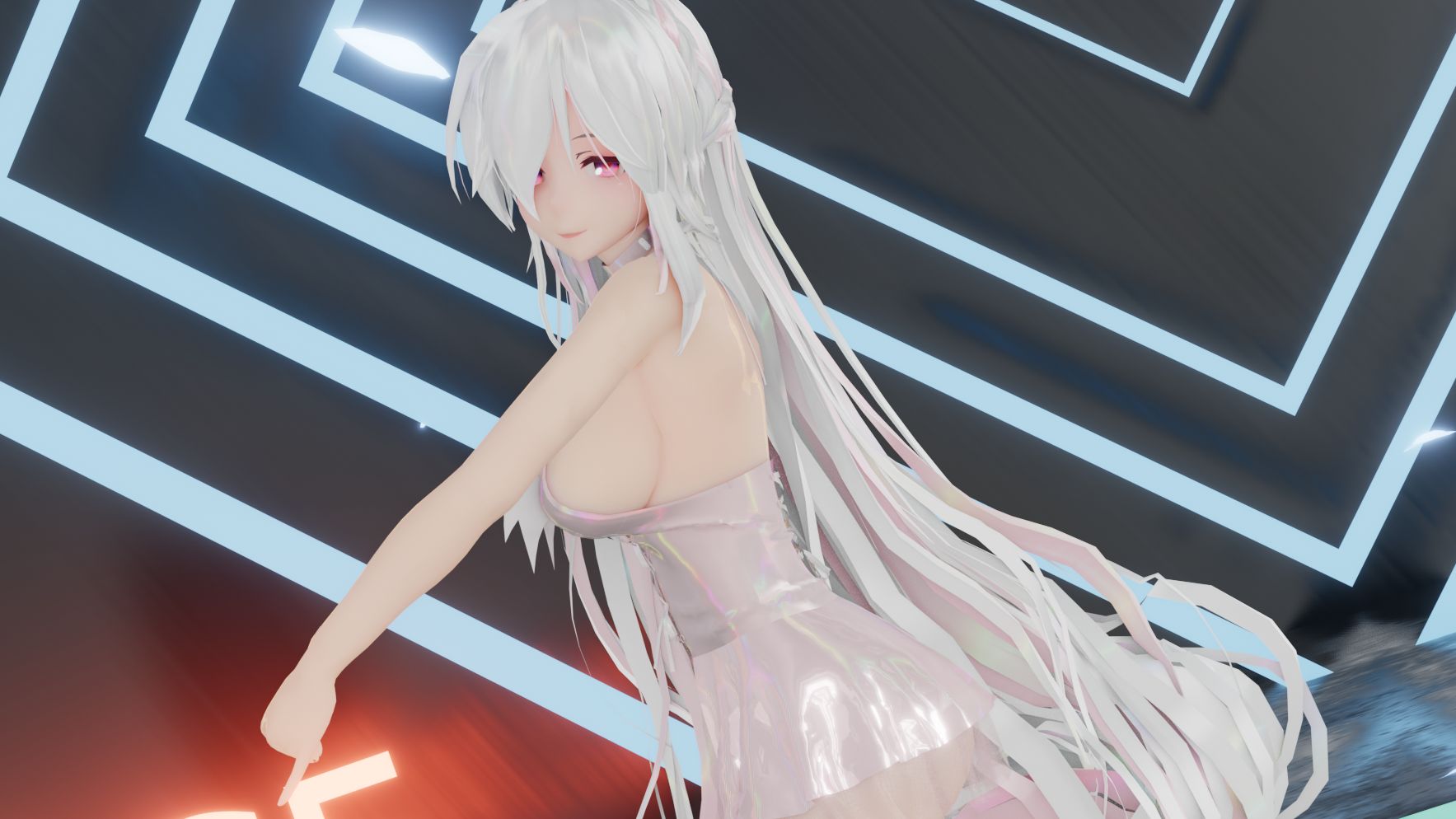 【MMD】长发飘飘弱音小姐姐