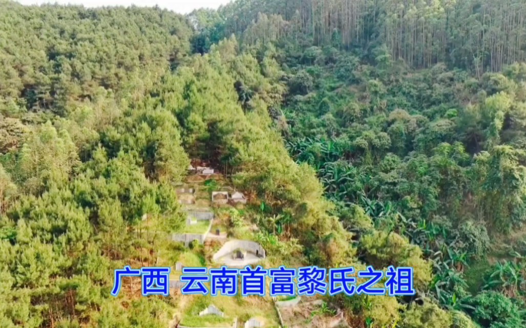 广西兼云南二省首富黎东明之祖山风景哔哩哔哩bilibili