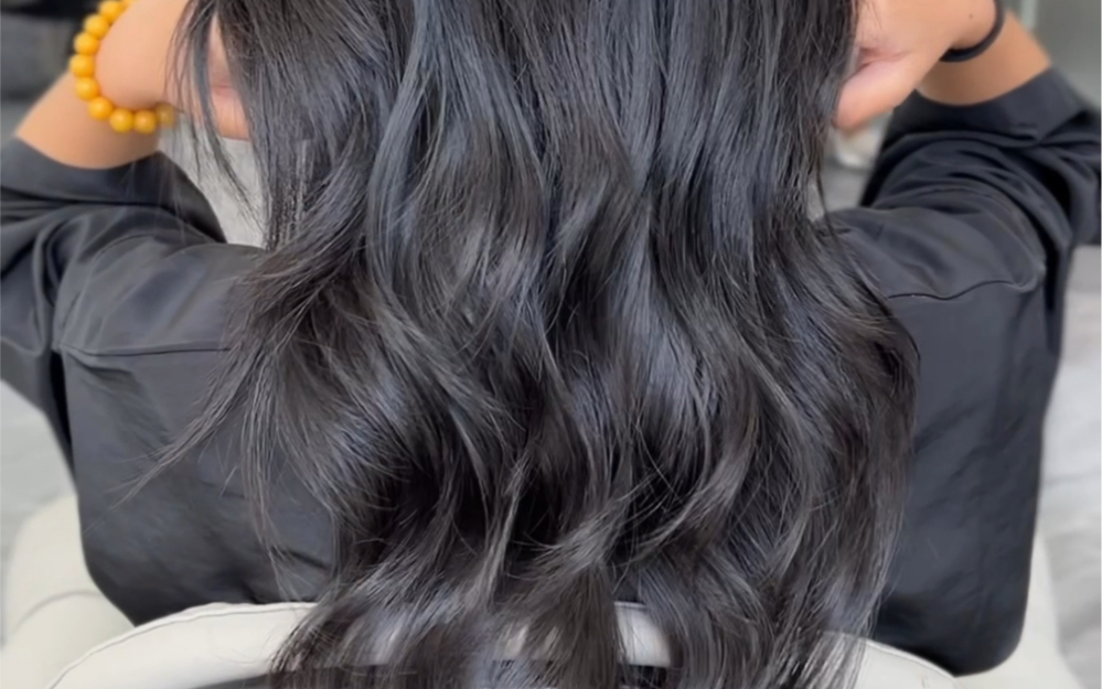 长款狼尾鲻鱼头卷发真的太酷啦