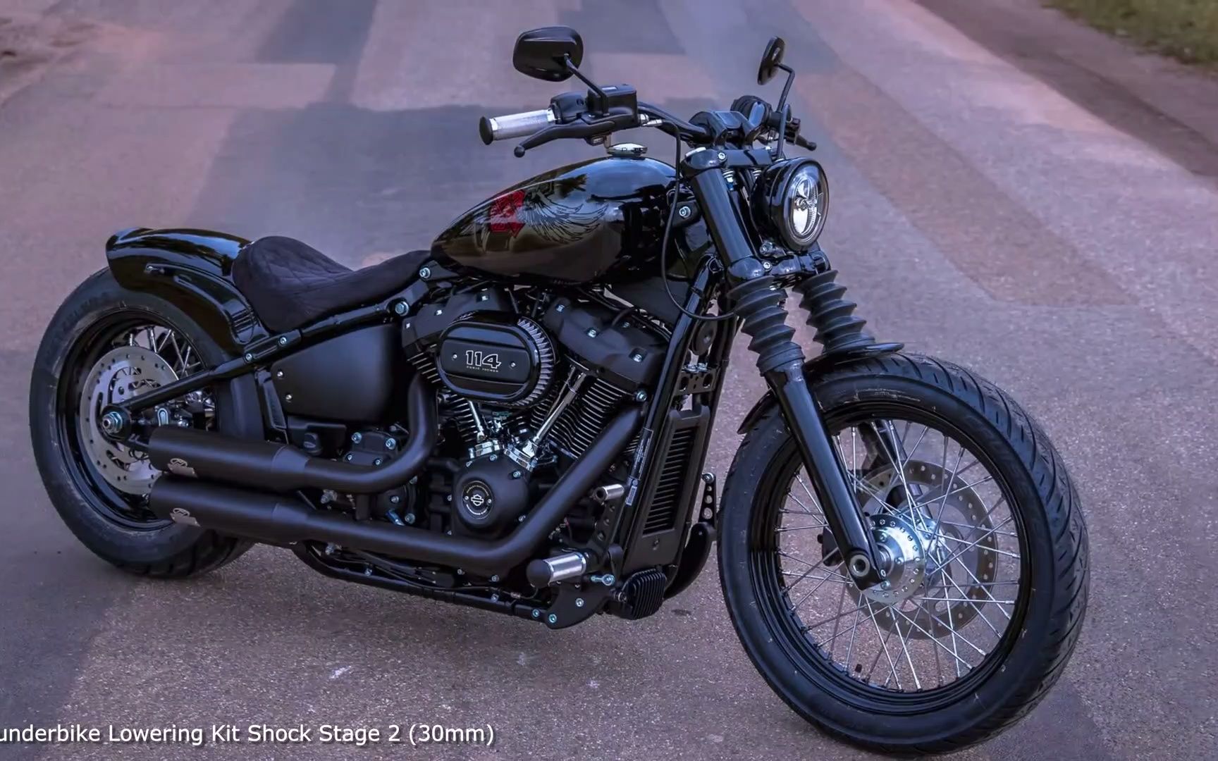 2022年哈雷戴维森streetbob定制eaglebobat设计