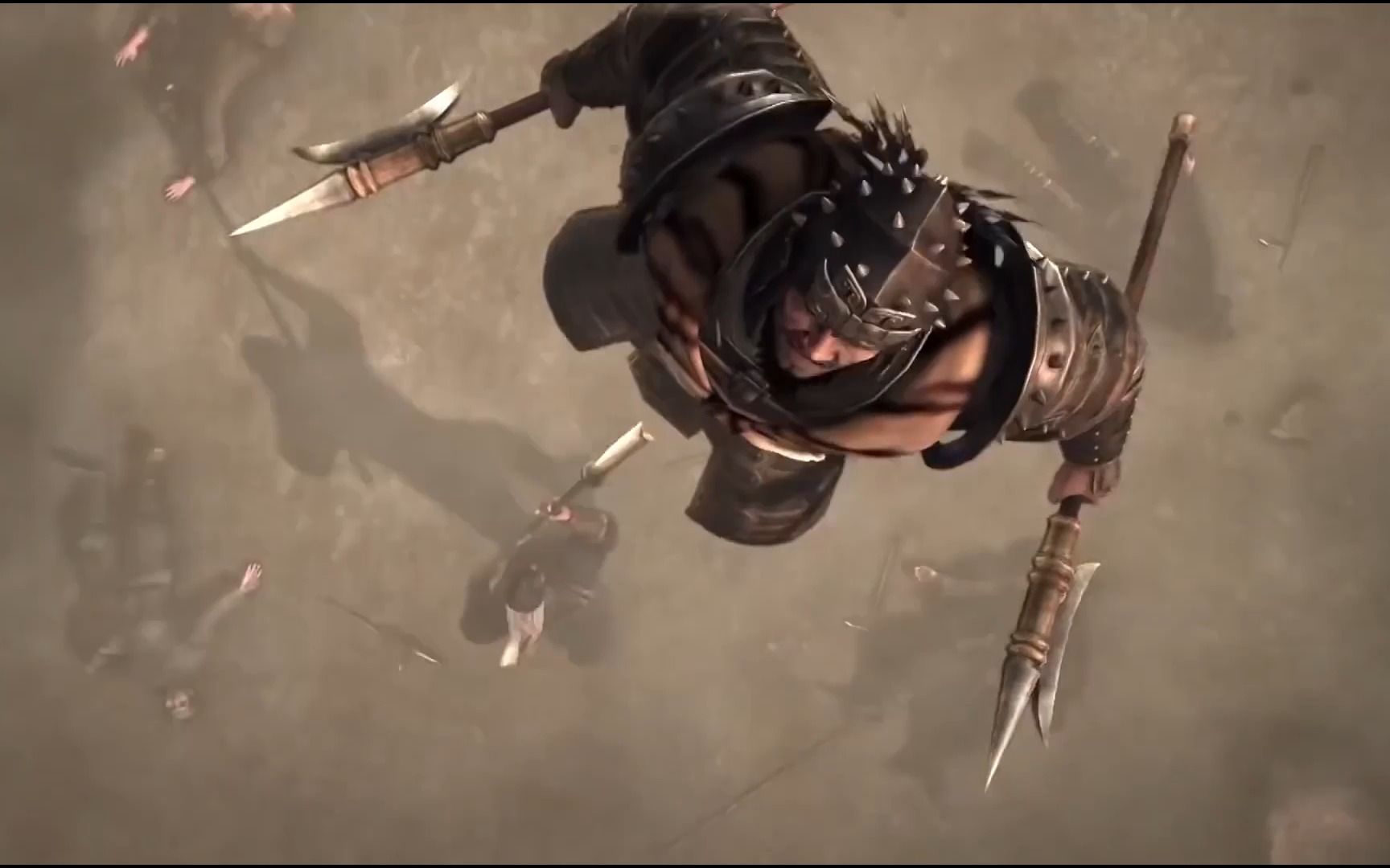 三国演义( 3d动画版) 典韦 vs 许褚 我虎痴会怕你?