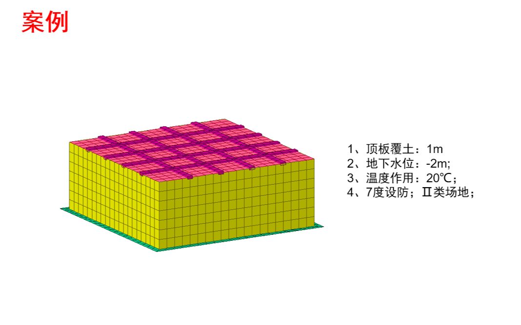 midas Gen地下水池分析设计哔哩哔哩bilibili