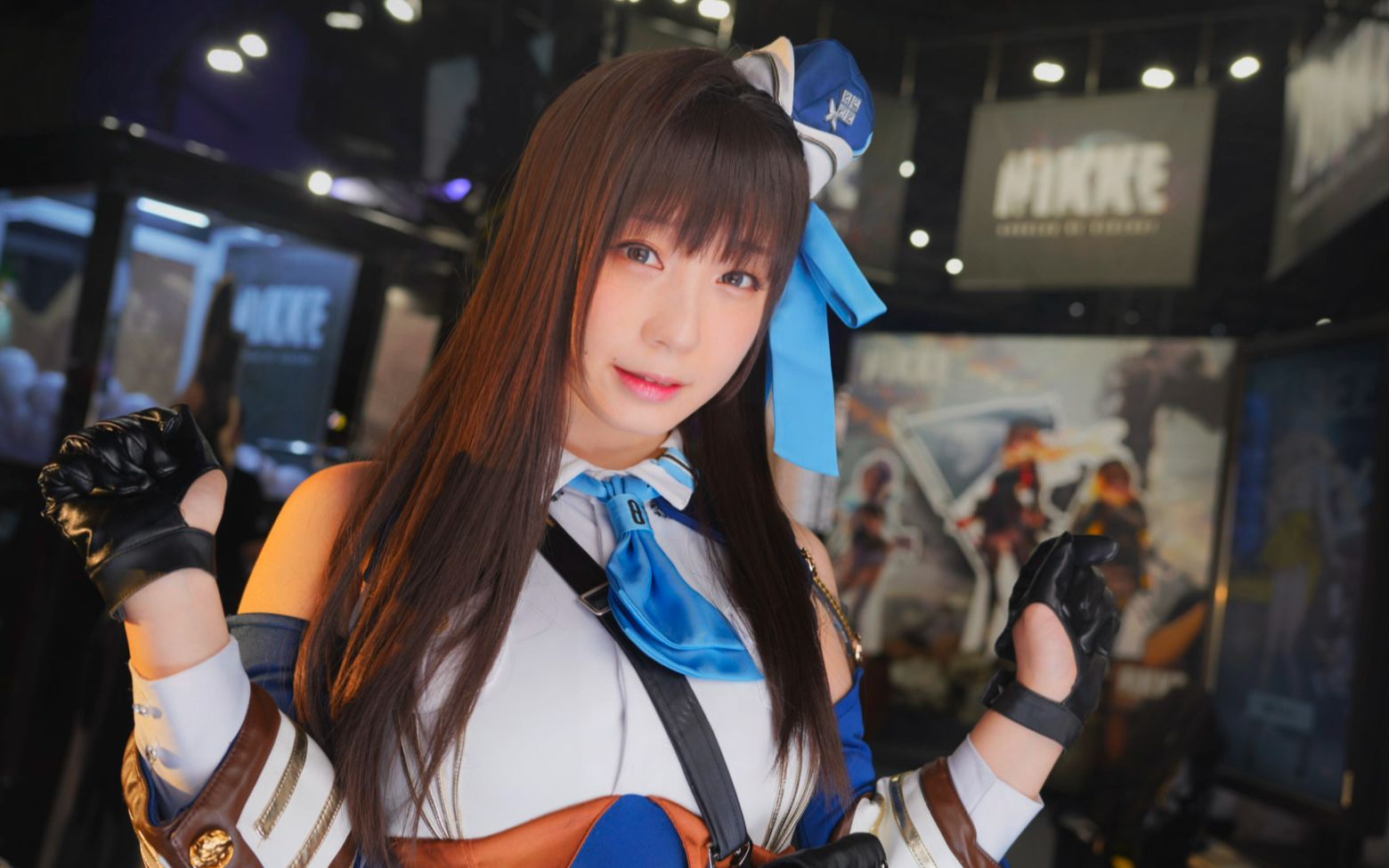 【一只萌+TGS2022相关搬运】Nikke(NIKKE:胜利女神)のブースに游びに行ったよ(短片)哔哩哔哩bilibili