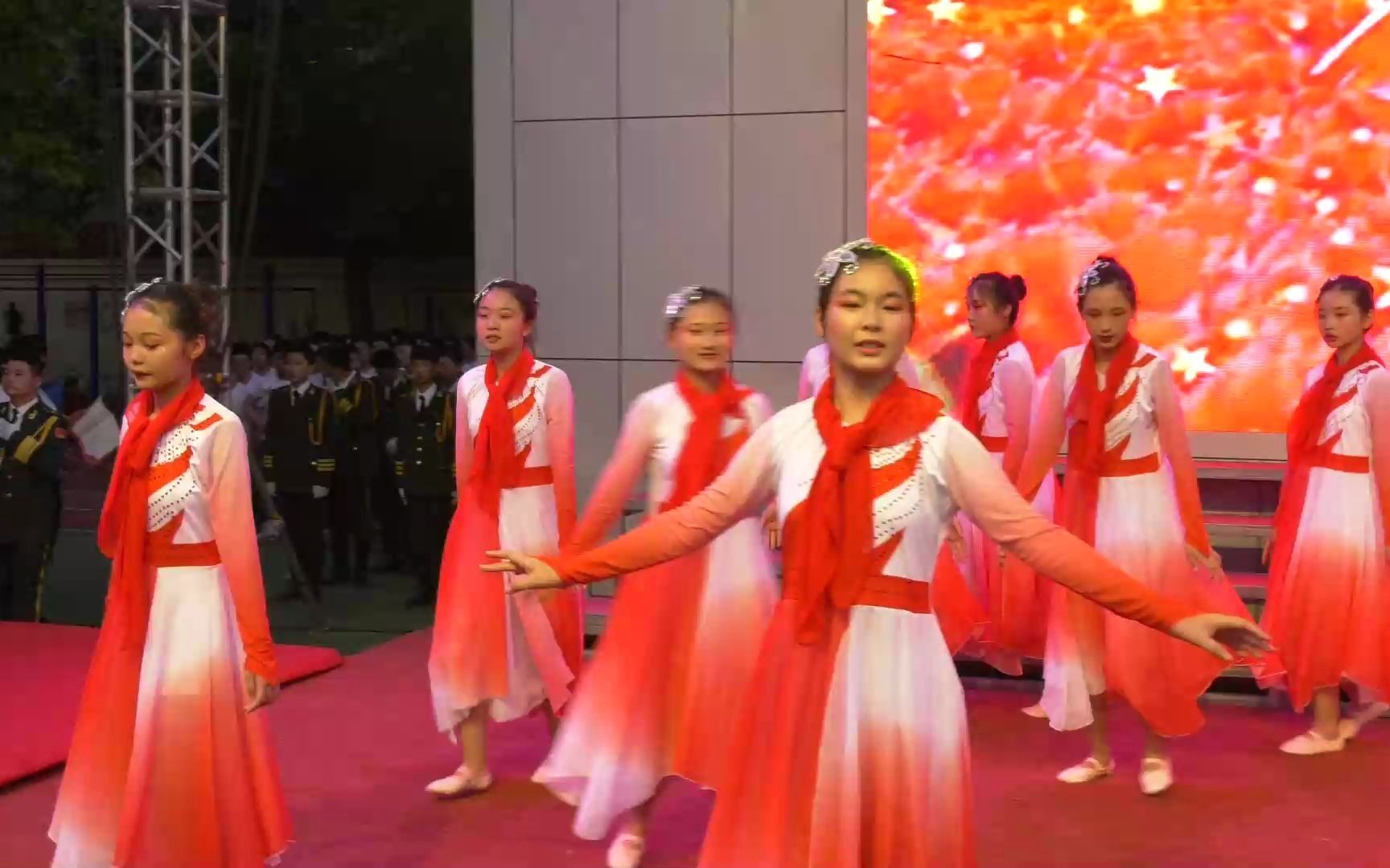 山东水发实验学校庆祝建党100周年红歌比赛哔哩哔哩bilibili