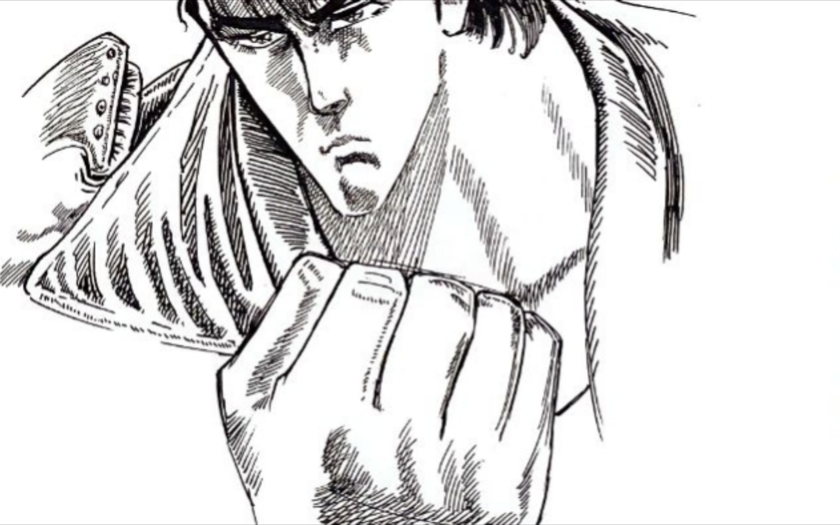 北斗神拳拳四郎,脸上写满无敌的男人!