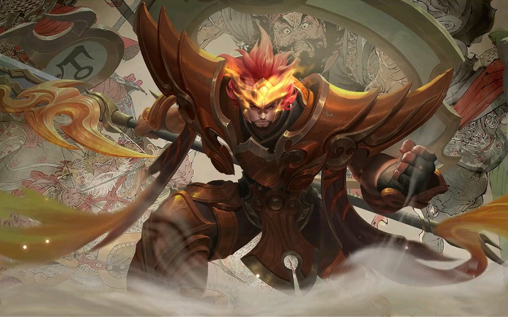 五虎上将张飞新皮肤片段剪辑预览_哔哩哔哩_bilibili