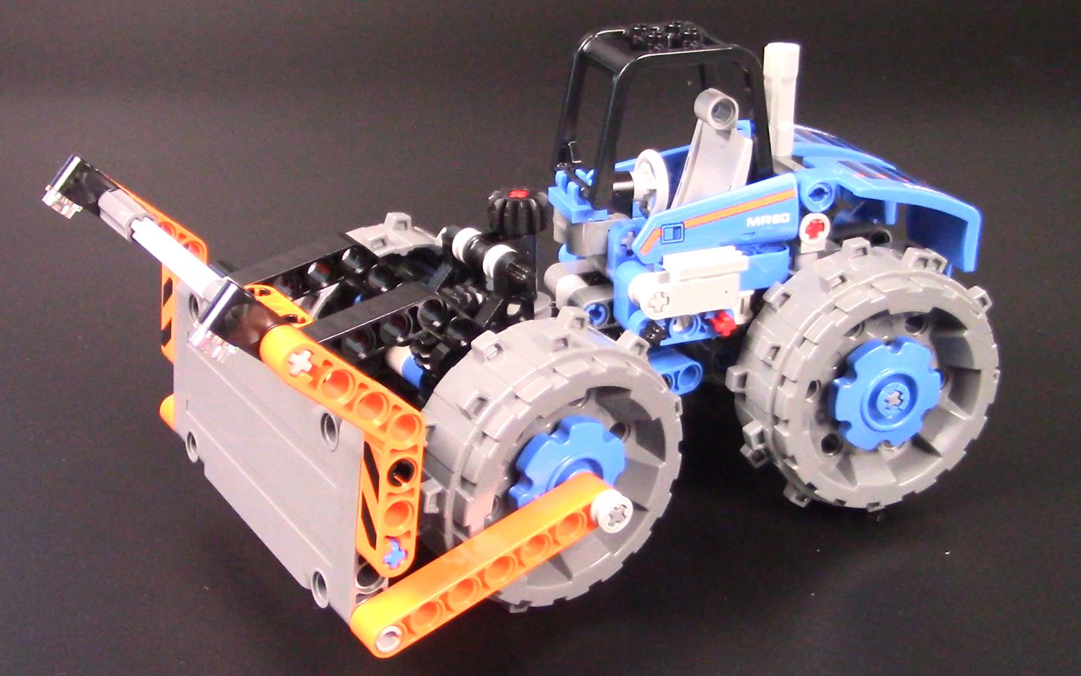 重型推土压路机组装【乐高工程车42071机械科技组积木玩具】_哔哩哔哩