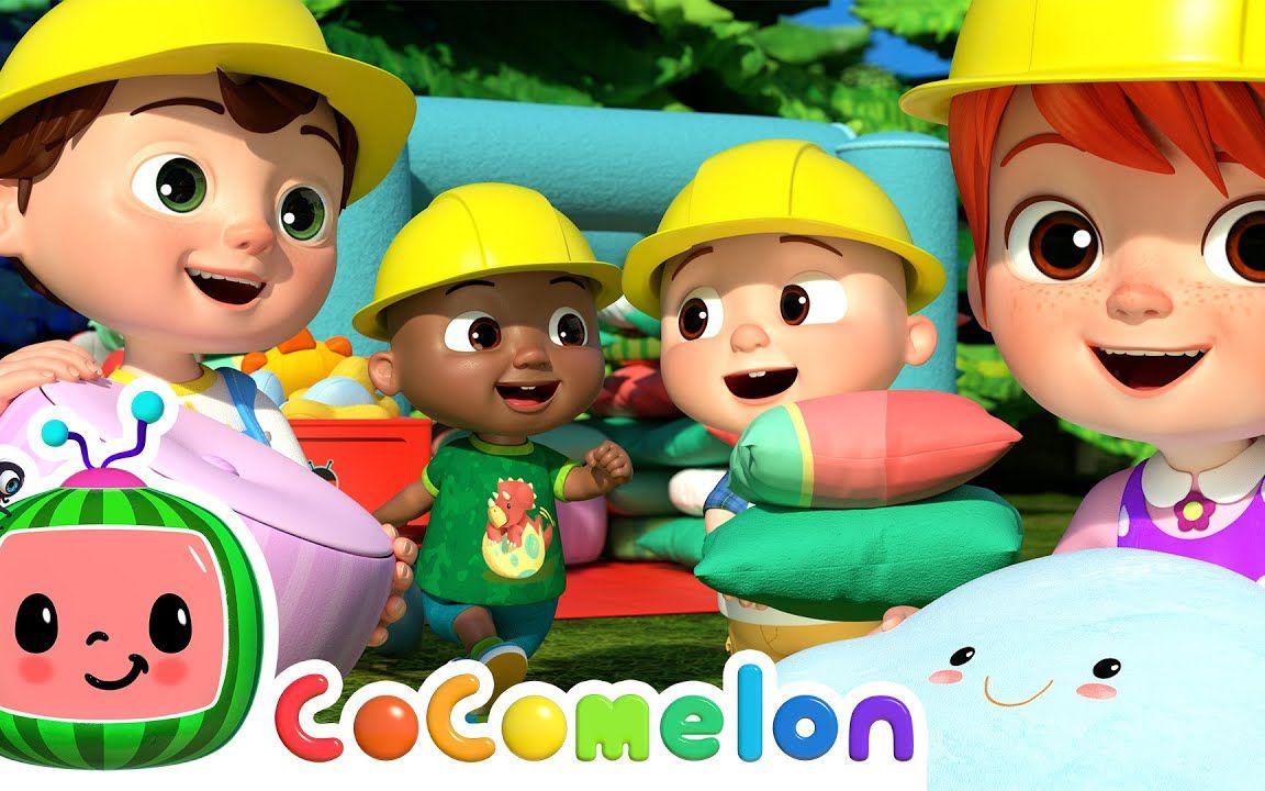 20230427 cocomelon lets build a pillow fort