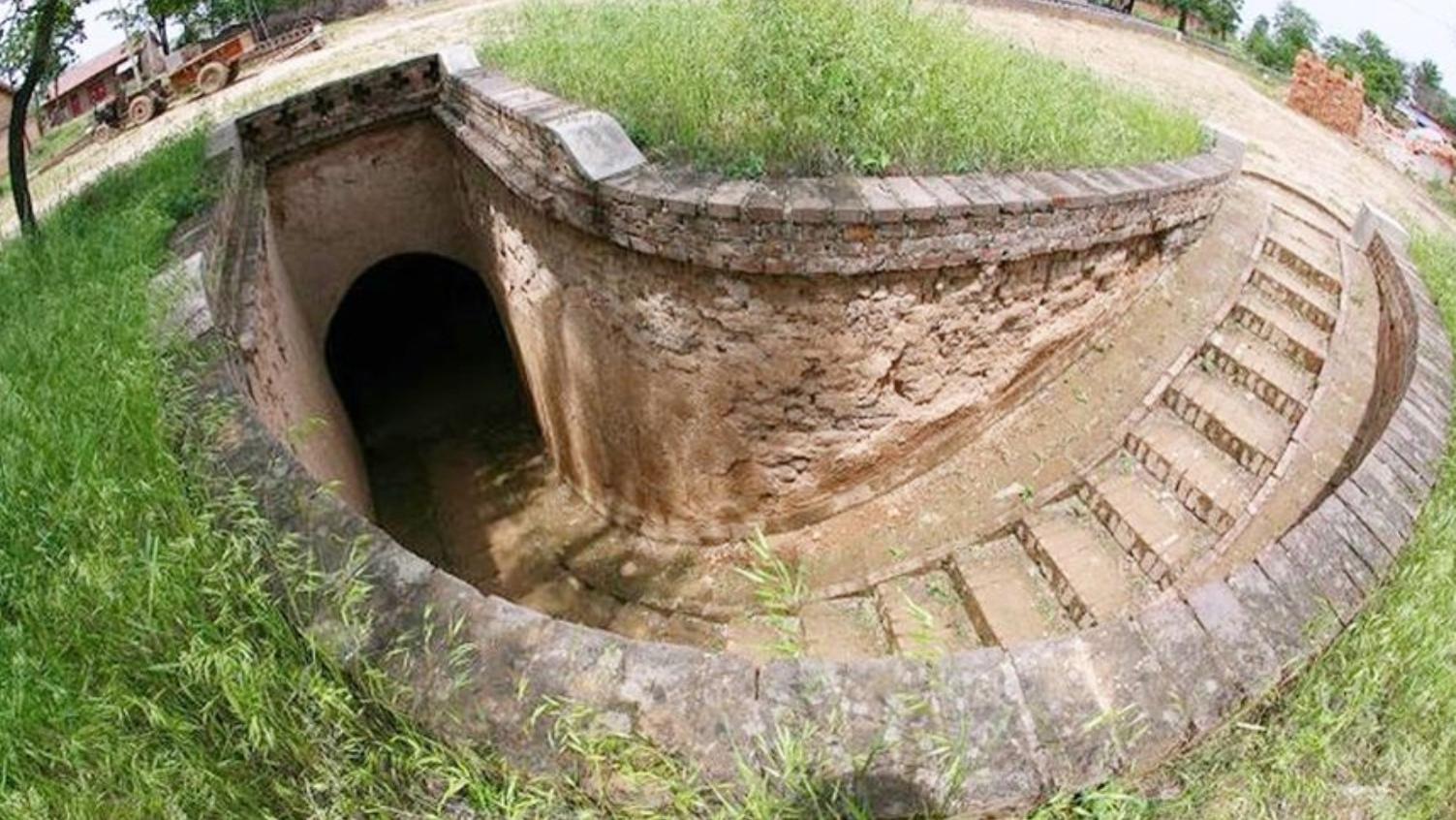 [图]中国最牛的千年古村，全村人都住在地下，下雨排水的方式你意想不到