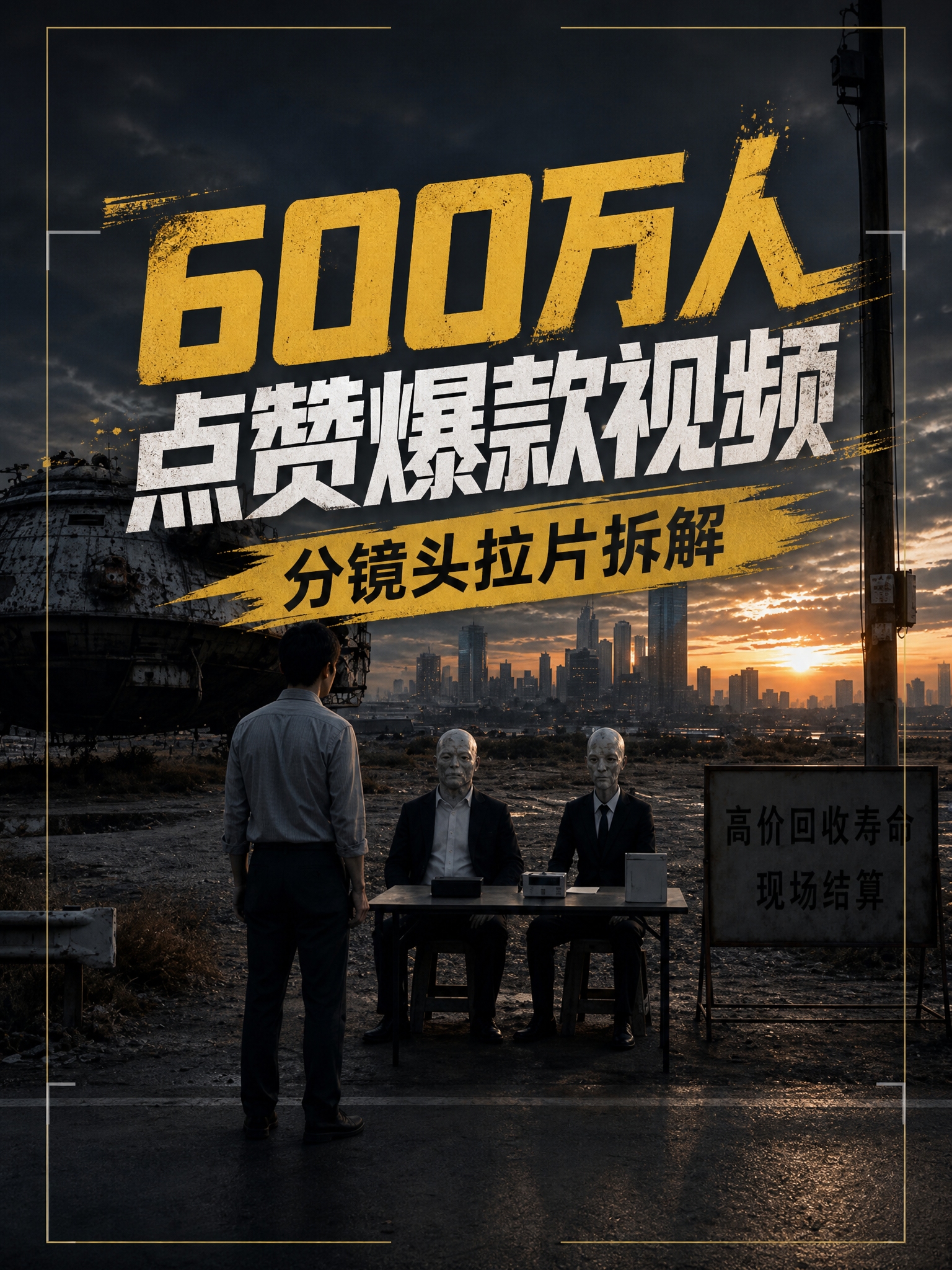 600万人点赞《反正也没时间活》 爆款分镜