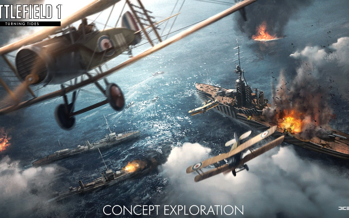 【战地1】黑尔戈兰湾试玩(二压测试)