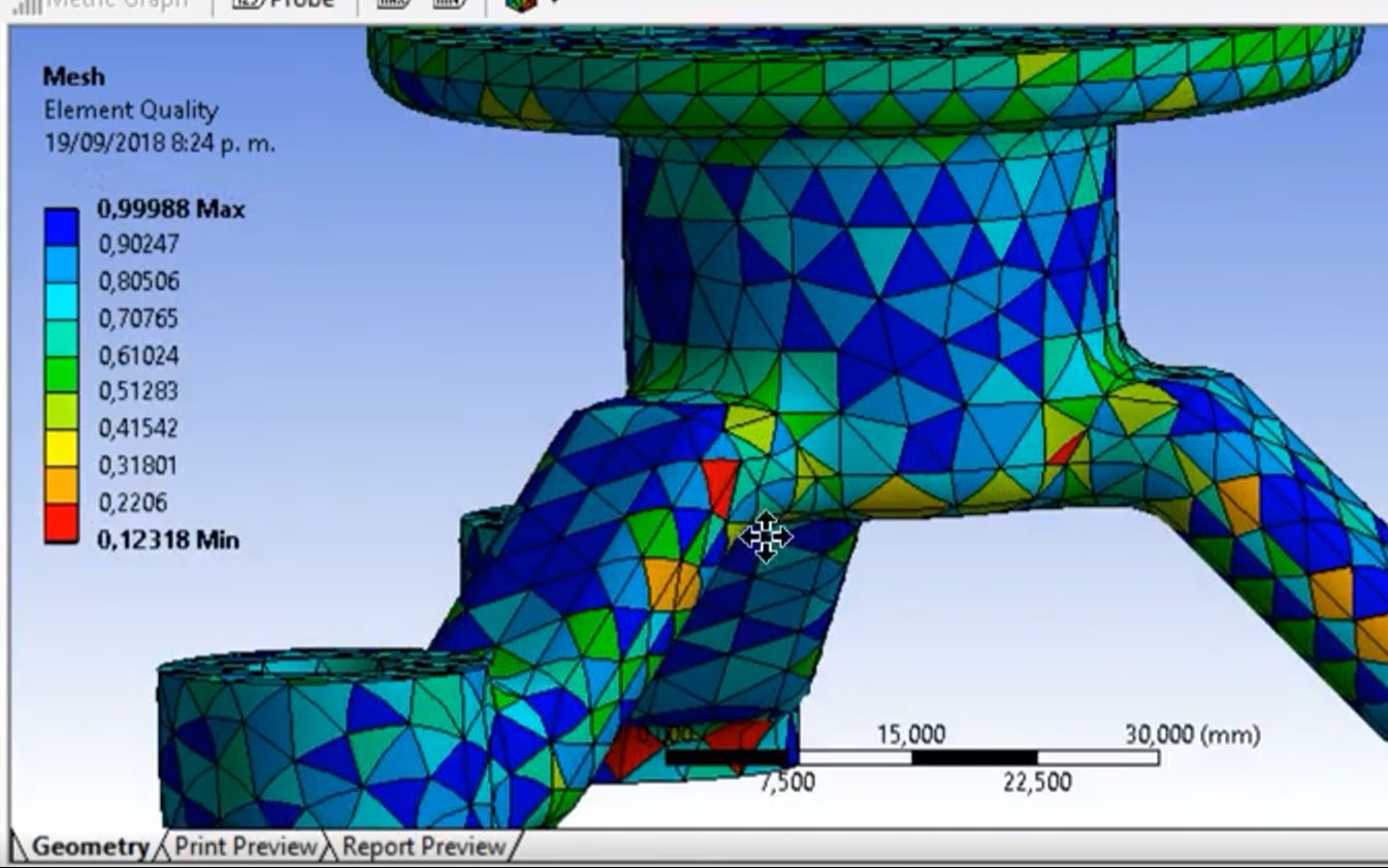 [图]基于Ansys workbench 的结构细碎面修复及参数分析