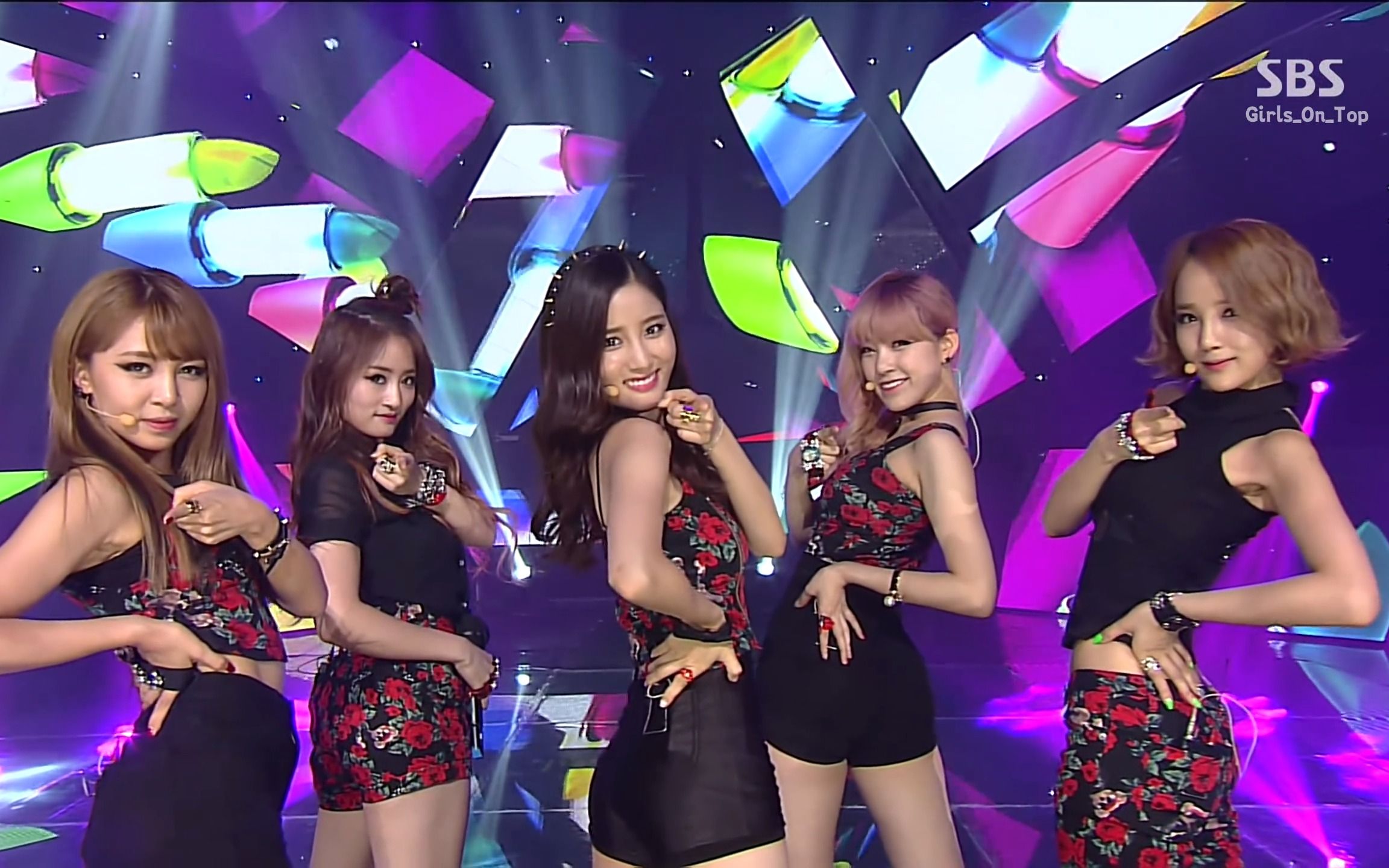 tahiti - 哥哥是我的(oppa youre mine) 三代女团超清现场中字!