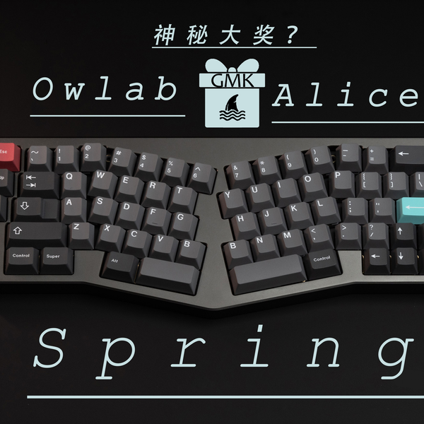 gx67 alice 自作キーボード（owlab spring配列）アリス配列-