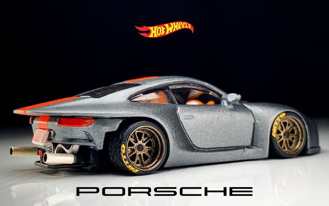 jdp改造风火轮保时捷porsche911gt3rsjakartadiecastproject