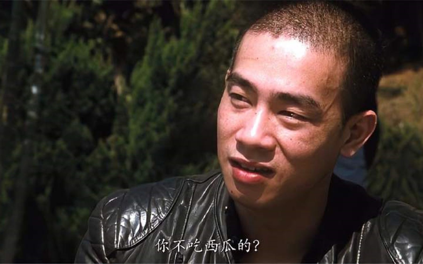 古惑仔:山鸡看着西瓜就想起蒋先生,吓得连瓜都不敢吃了!