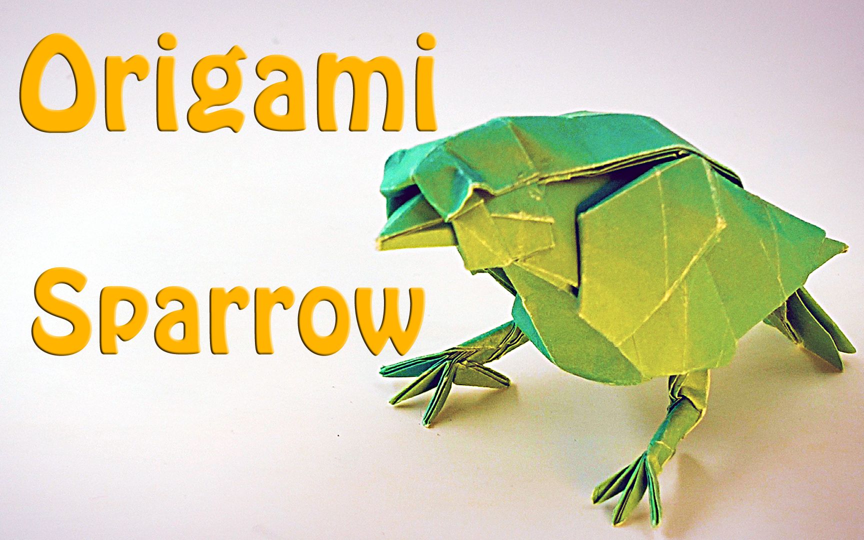 折纸小鸟神谷折史麻雀原速视频