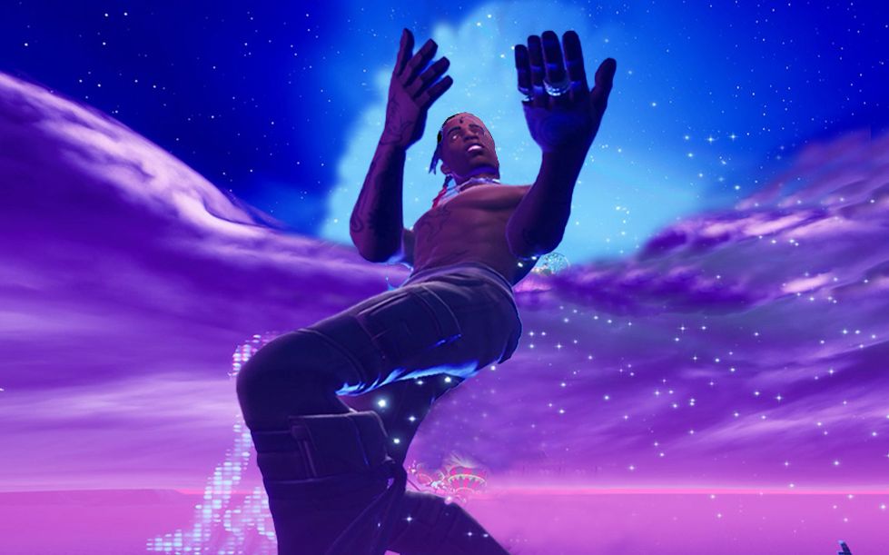 无杂音全视角剪辑极致享受 travis scott说唱现场之夜