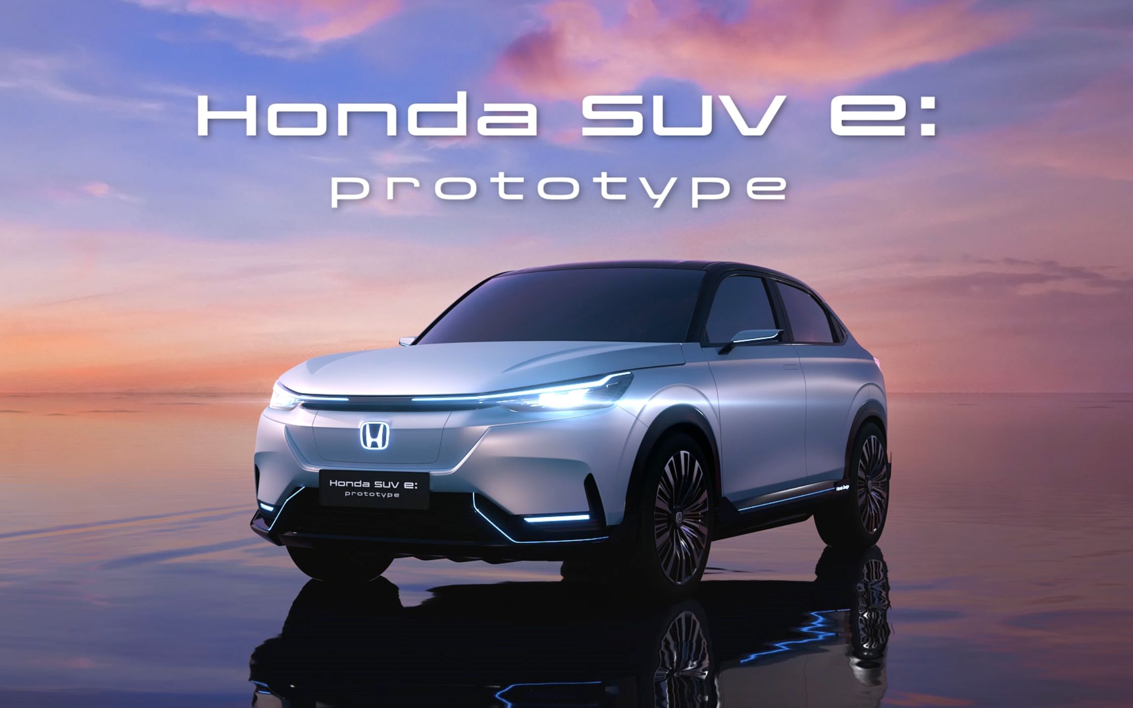 「作品」honda suv e: prototype登场篇