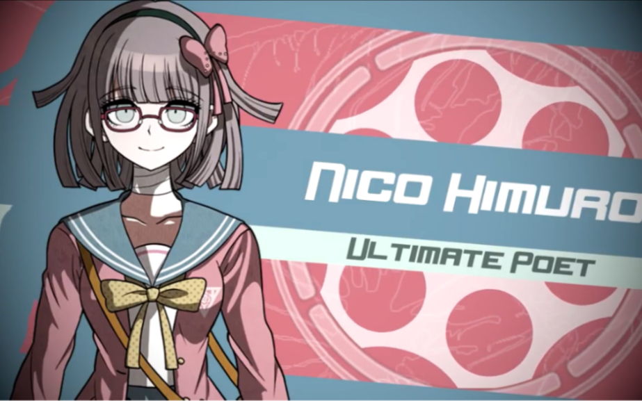 弹丸论破rebirth,超高校级的诗人冰室妮可自我介绍_哔哩哔哩_bilibili