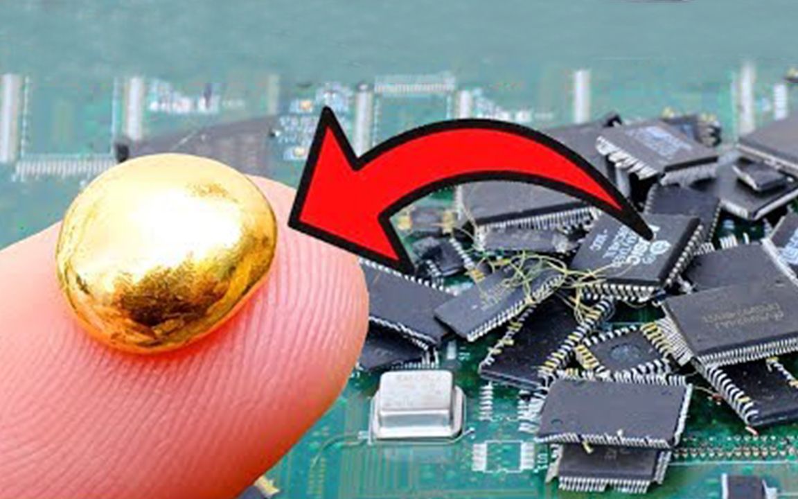 老外趣味实验,1吨旧手机能"提炼"多少黄金?答案超乎想象!