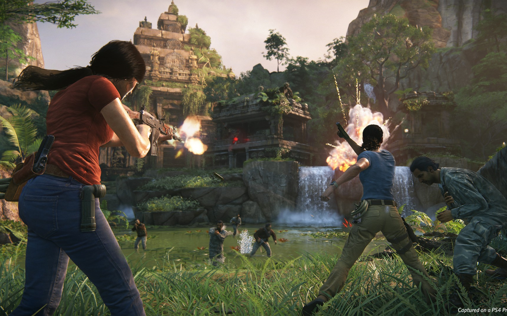 神秘海域4多人联机实况医疗配装打法