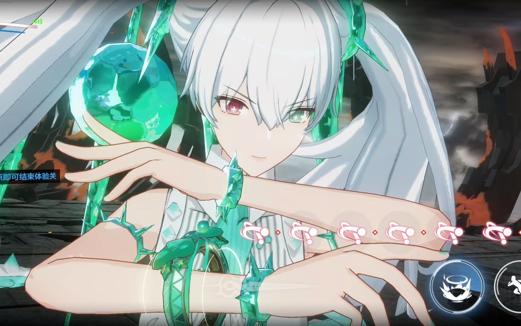 活动作品战双露娜特效涂装荆棘火体验