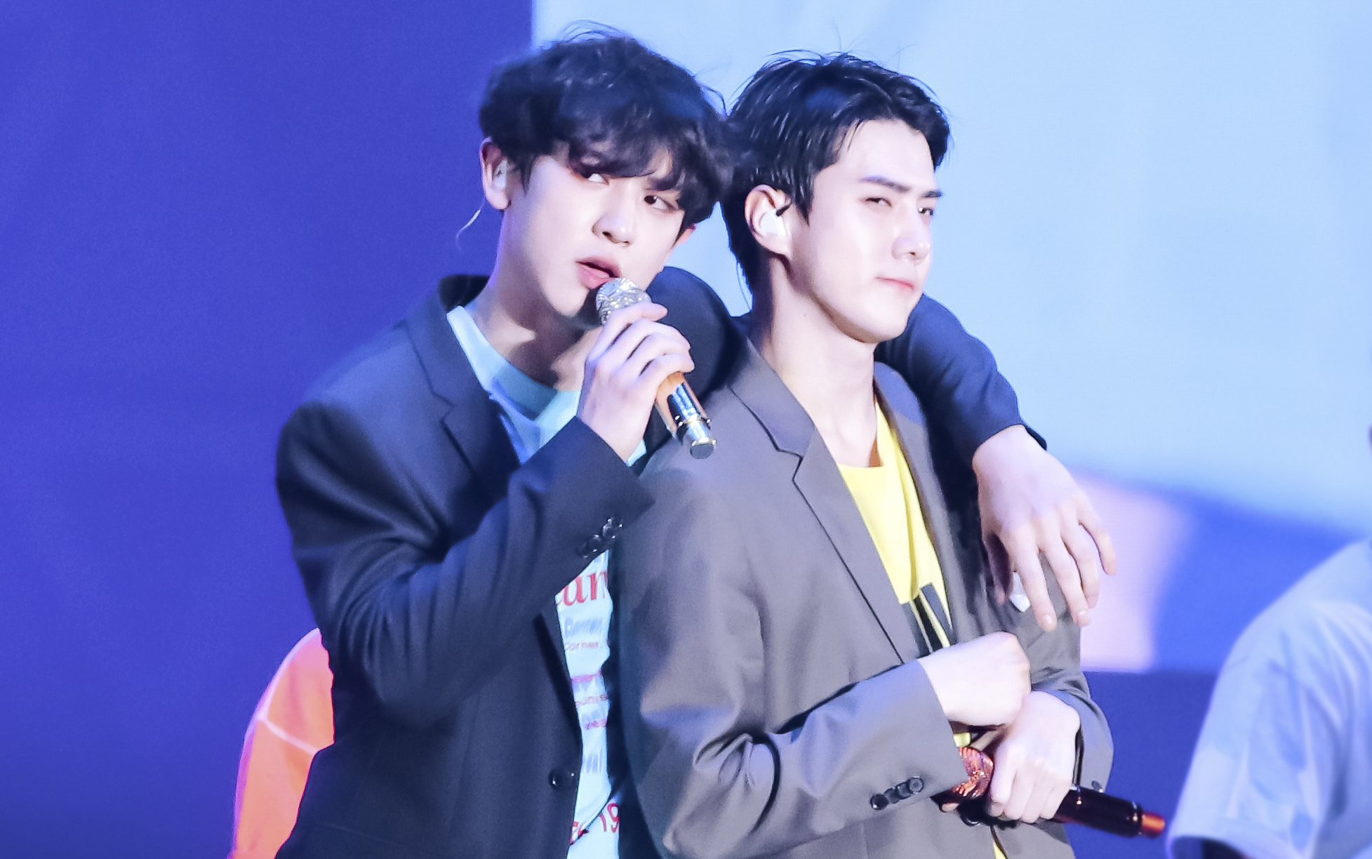 exo灿勋四巡安可weyoung吴世勋朴灿烈小竹马超甜合作曲高清直拍合集持