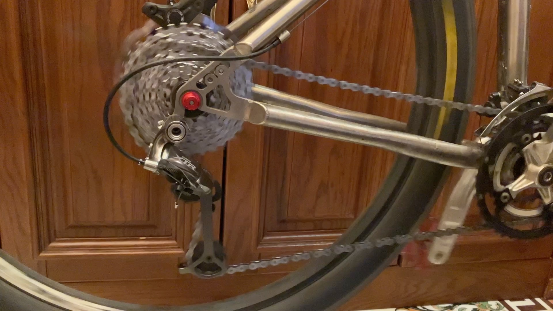 禧玛诺xtr反拉后拨的工作实况