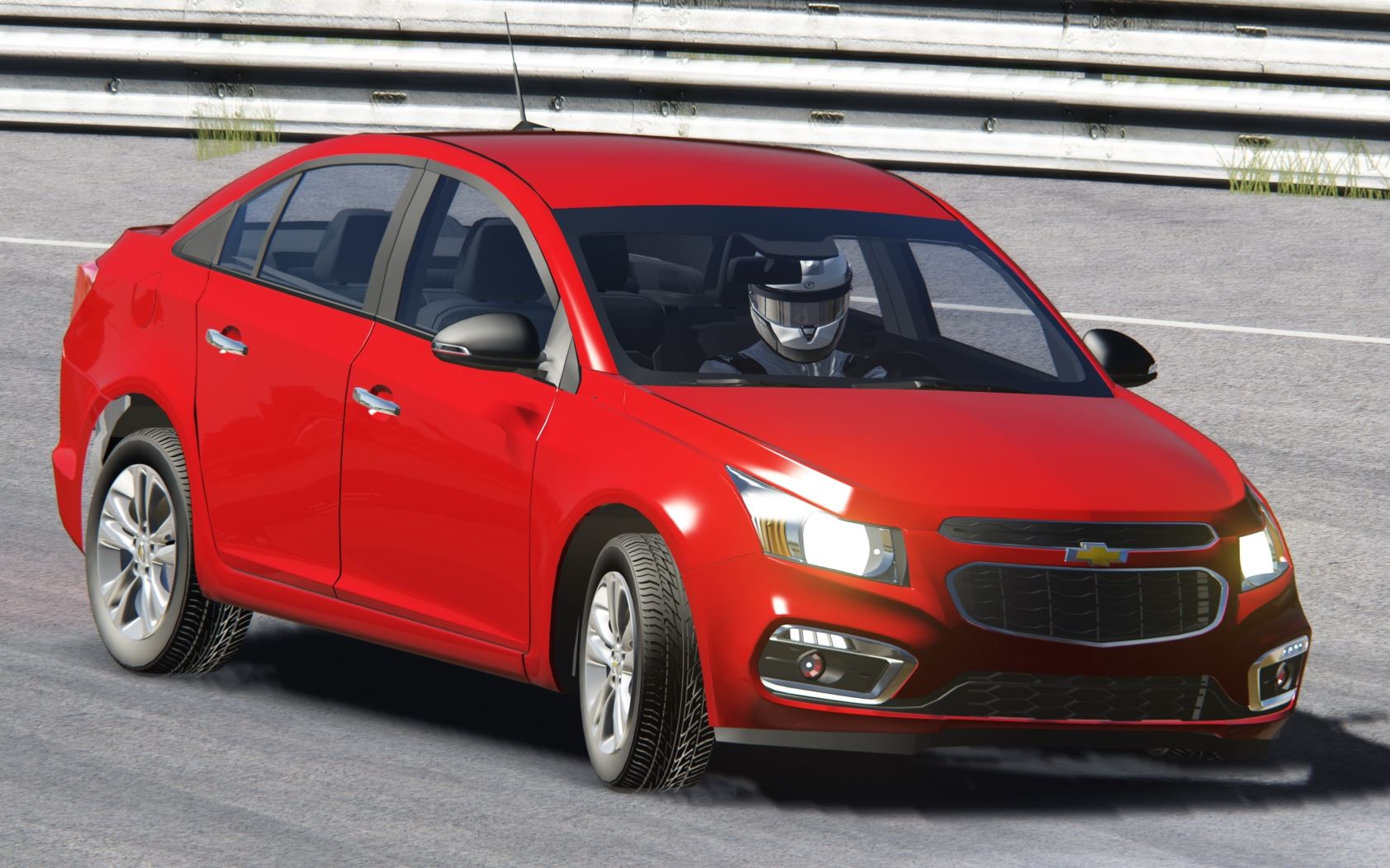 神力科莎mod分享-雪佛兰科鲁兹2015 简森巴顿制作