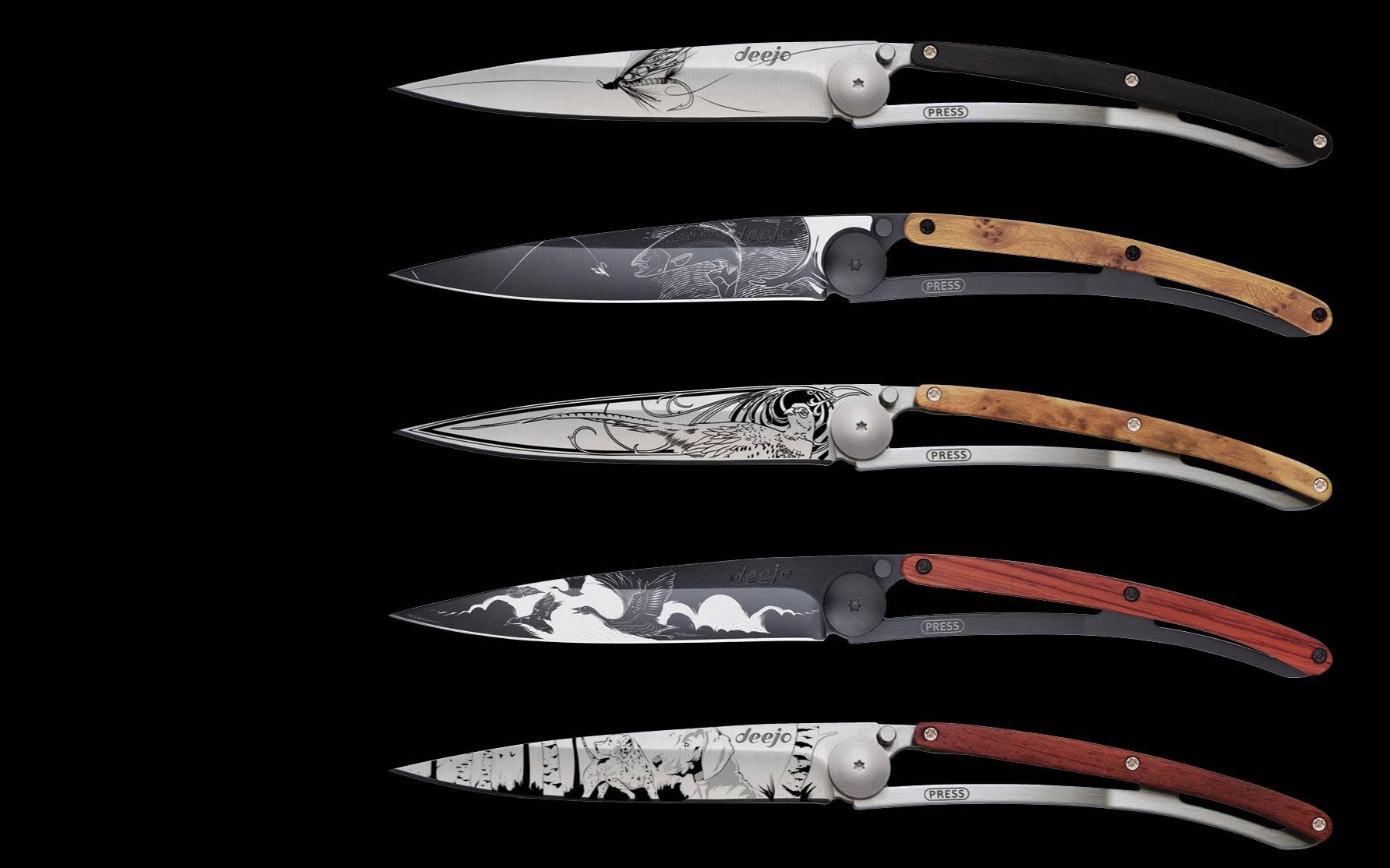 订制属于你的个性折叠刀法国刀具品牌deejo