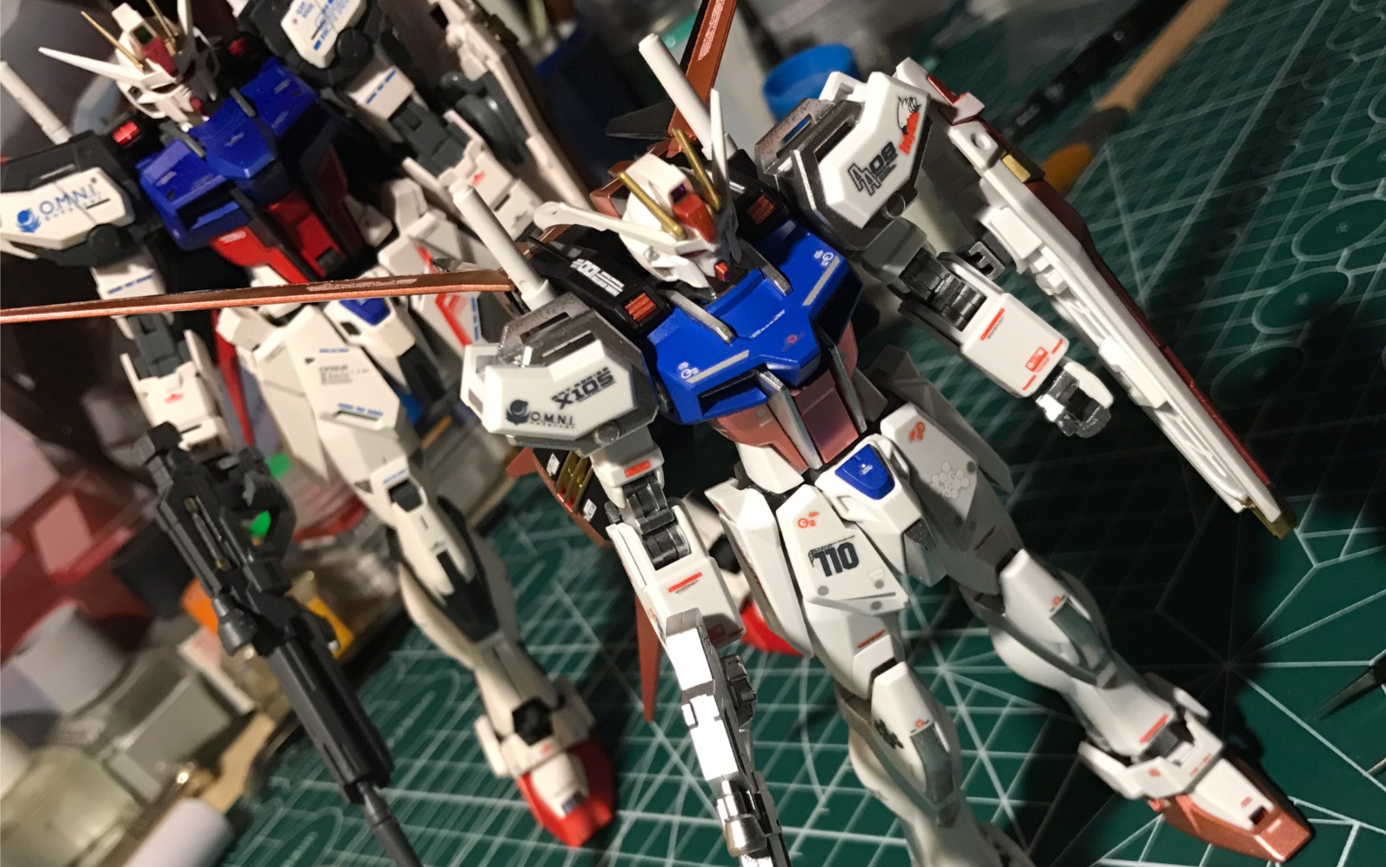 模玩简单分享 强袭高达 hgmgpg