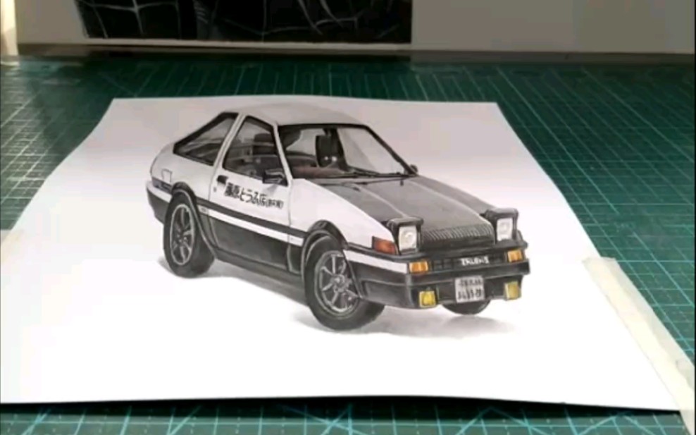 【立体画】ae86