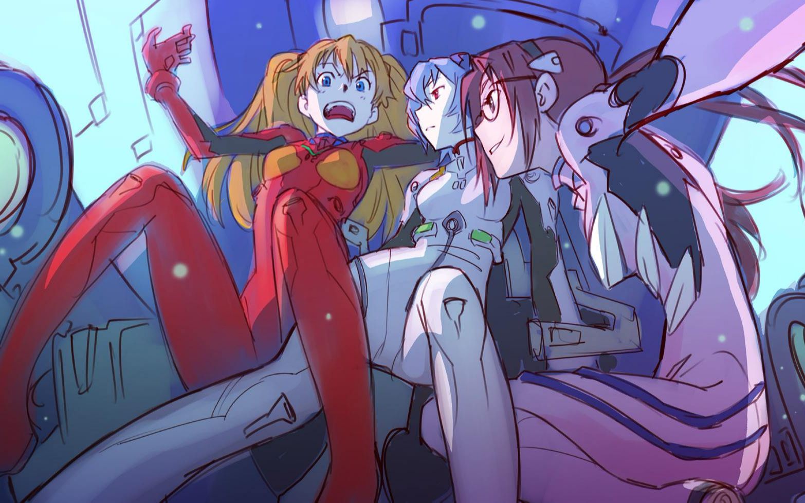 最爱的eva明日香隔窗壁咚碇真嗣渚薰琴弹得很棒冬月坏人做的到位同情