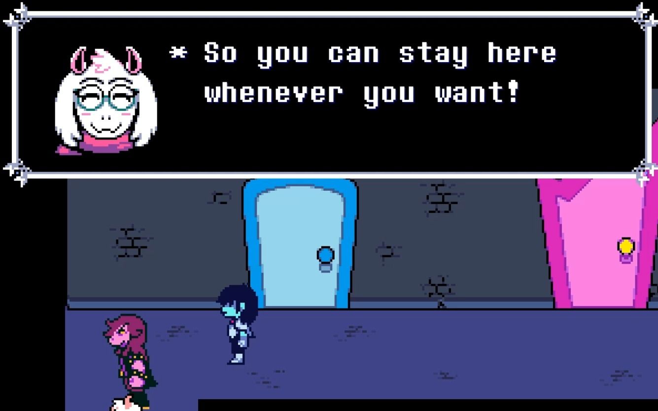 DELTARUNE Ralsei 贴图优化模组(附链接)单机游戏热门视频