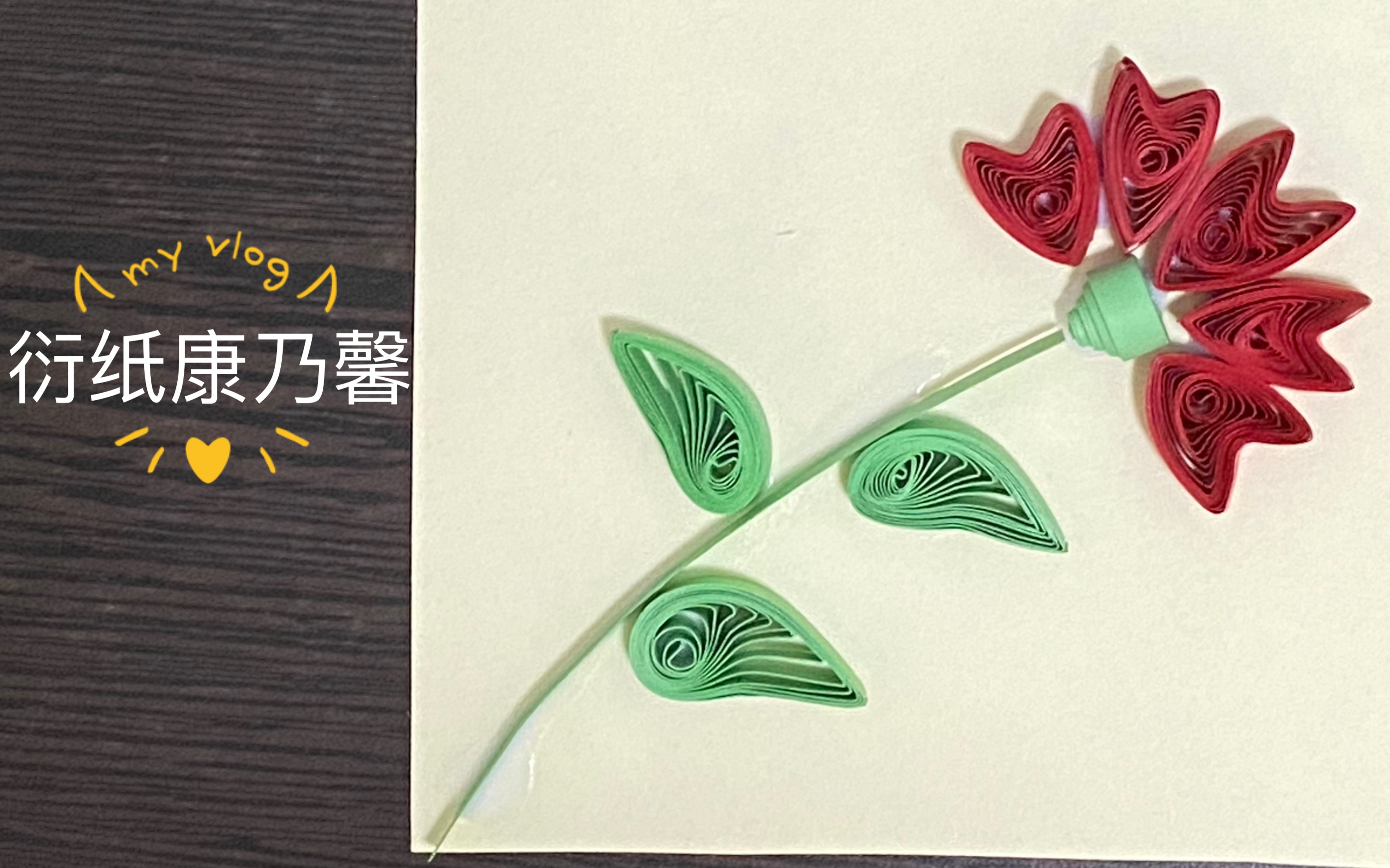 【衍纸】康乃馨